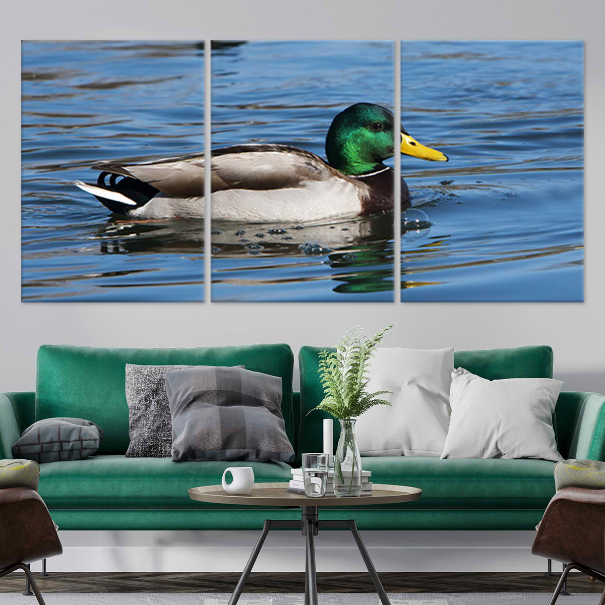 Mallard Duck Wall Art Canvas-Stunning Canvas Prints