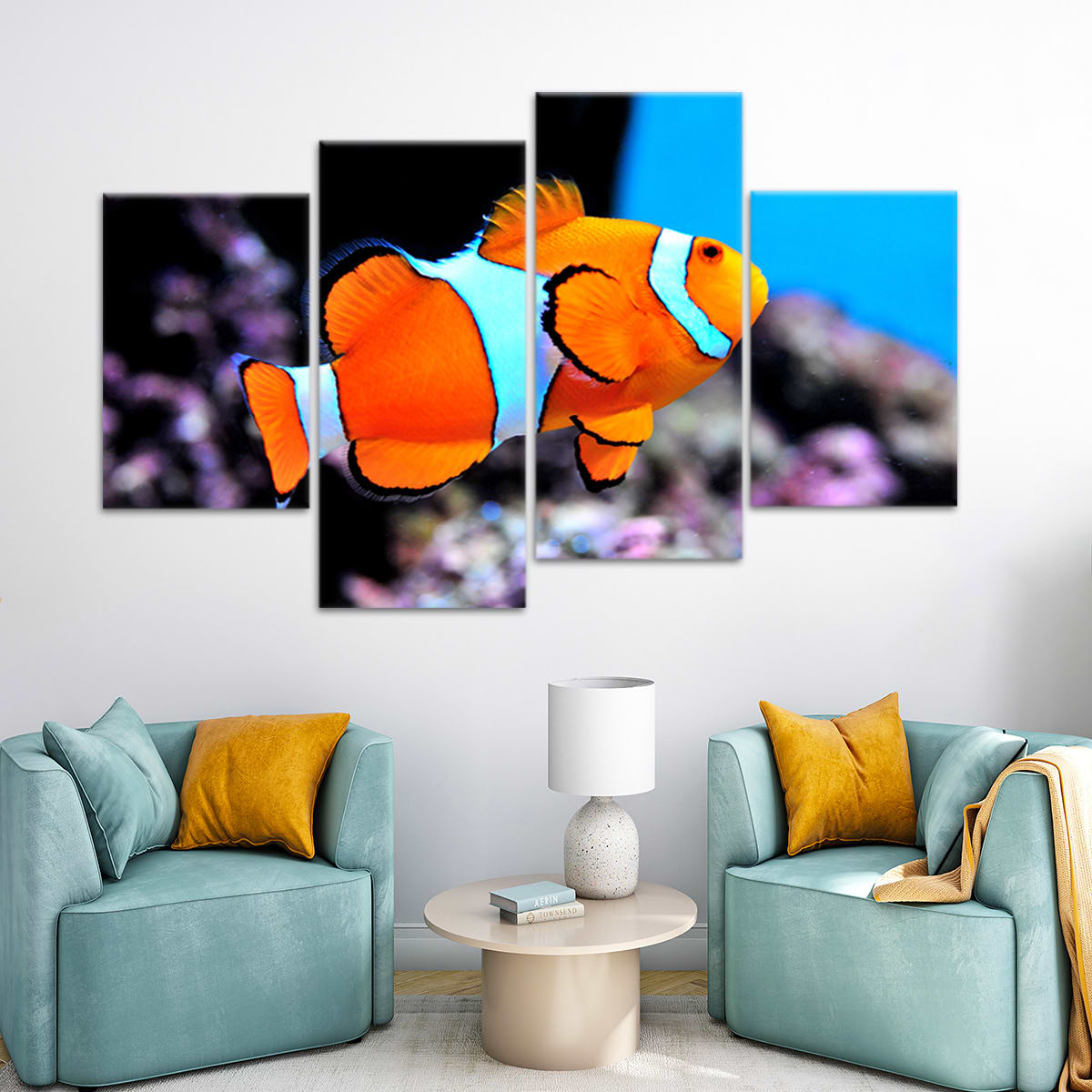 Clown Fish Wall Art Canvas-Stunning Canvas Prints