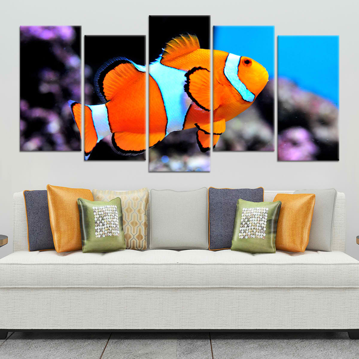 Clown Fish Wall Art Canvas-Stunning Canvas Prints