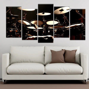 Drum Kit Wall Art Canvas Print-Stunning Canvas Prints