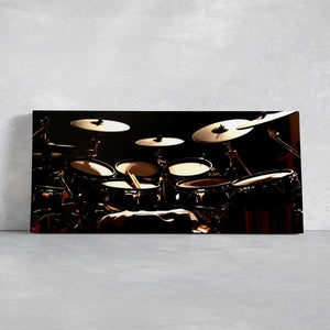 Drum Kit Wall Art Canvas Print-Stunning Canvas Prints