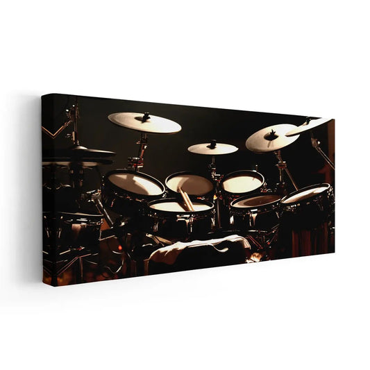 Drum Kit Wall Art Canvas Print-Stunning Canvas Prints