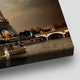 Sepia Eiffel Tower Wall Art Canvas-Stunning Canvas Prints