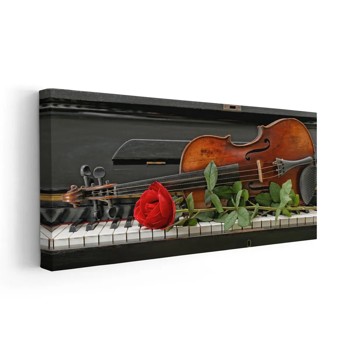 Piano And Violin Wall Art-Stunning Canvas Prints