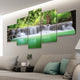 Erawan Waterfall Wall Art Canvas-Stunning Canvas Prints