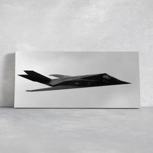 F-117 Stealth Fighter Jet Wall Art Canvas Print-Stunning Canvas Prints