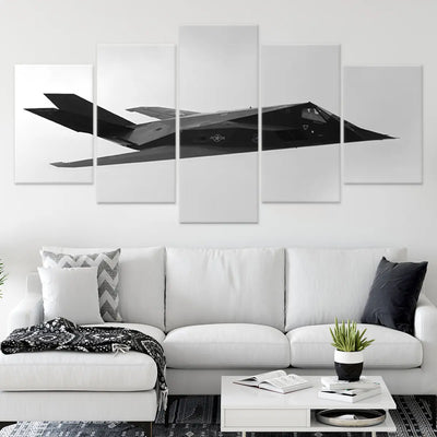 F 117 Stealth Fighter Jet Wall Art-Stunning Canvas Prints