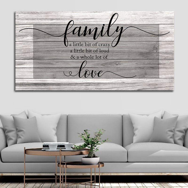 Family 2025 canvas art