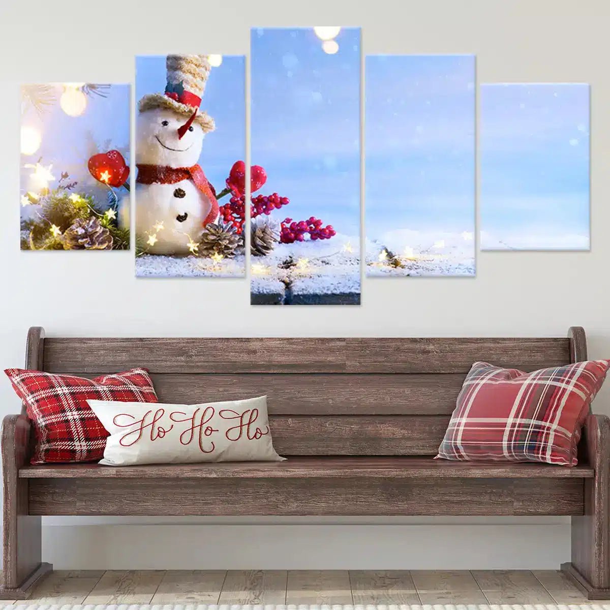 Snowman Decoration Wall Art-Stunning Canvas Prints