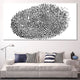 Fingerprint Multi Panel Canvas Wall Art 1 piece