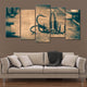 Fishing Hooks large wall art