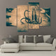 Fishing Hooks extra large wall art