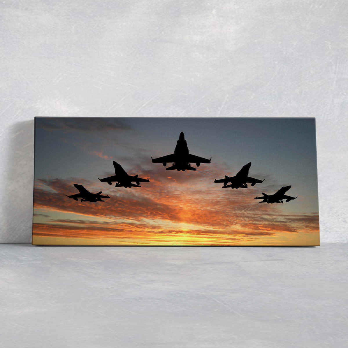 F-16 Fighter Jets Wall Art Canvas Print-Stunning Canvas Prints