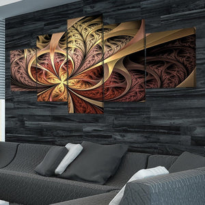 Abstract Fractal Flower Wall Art Canvas Print-Stunning Canvas Prints
