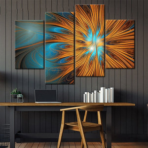 Swirling patterns Wall Art Canvas Print-Stunning Canvas Prints