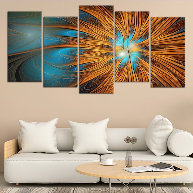 Swirling patterns Wall Art Canvas Print-Stunning Canvas Prints