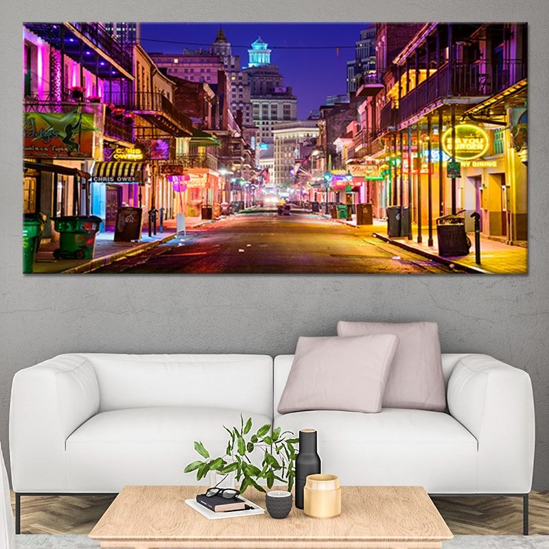 French Quarter Wall Art Canvas-Stunning Canvas Prints