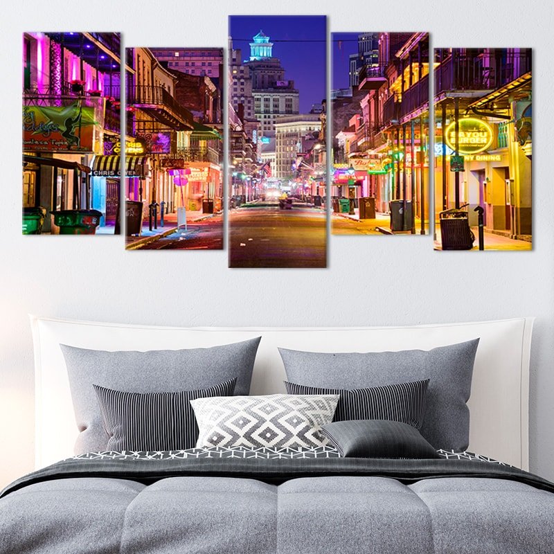 French Quarter Wall Art Canvas-Stunning Canvas Prints