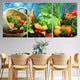 Fruits And Vegatables Rainbow Wall Art-Stunning Canvas Prints