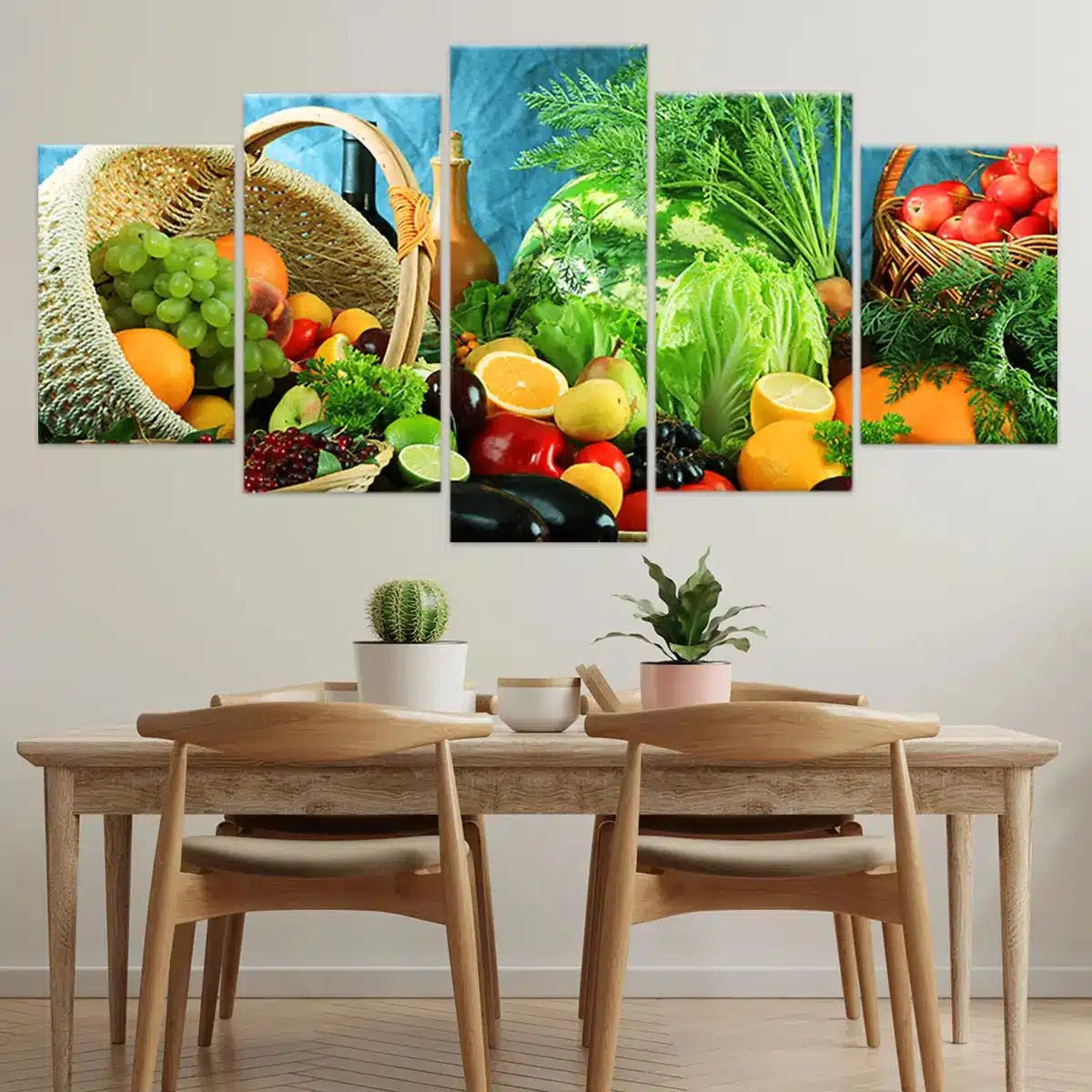 Fruits And Vegatables Rainbow Wall Art-Stunning Canvas Prints