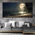 Full Moon Rising canvas wall art large