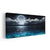 Moonlit Beach Modern Wall Art Decor I by Stunning Canvas Prints