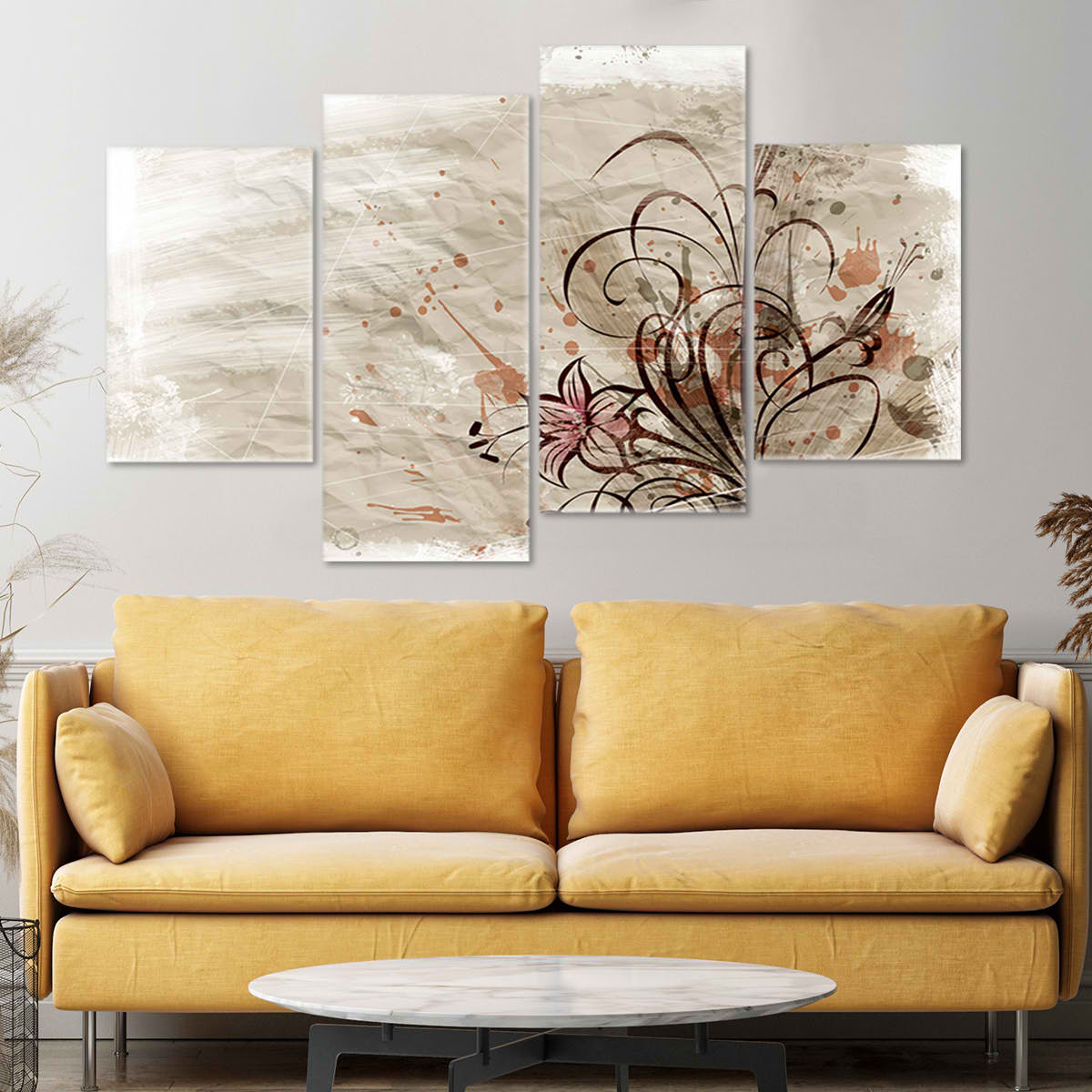 Rustic Blossom Wall Art Canvas Print-Stunning Canvas Prints