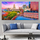 Historic Boston Skyline Wall Art Canvas-Stunning Canvas Prints
