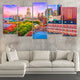 Historic Boston Skyline Wall Art Canvas-Stunning Canvas Prints