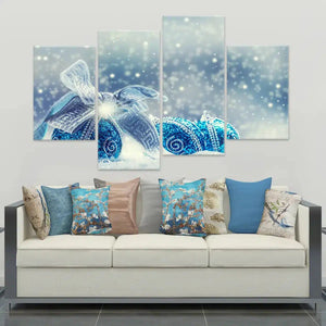 Christmas Ball Ornaments Wall Art-Stunning Canvas Prints