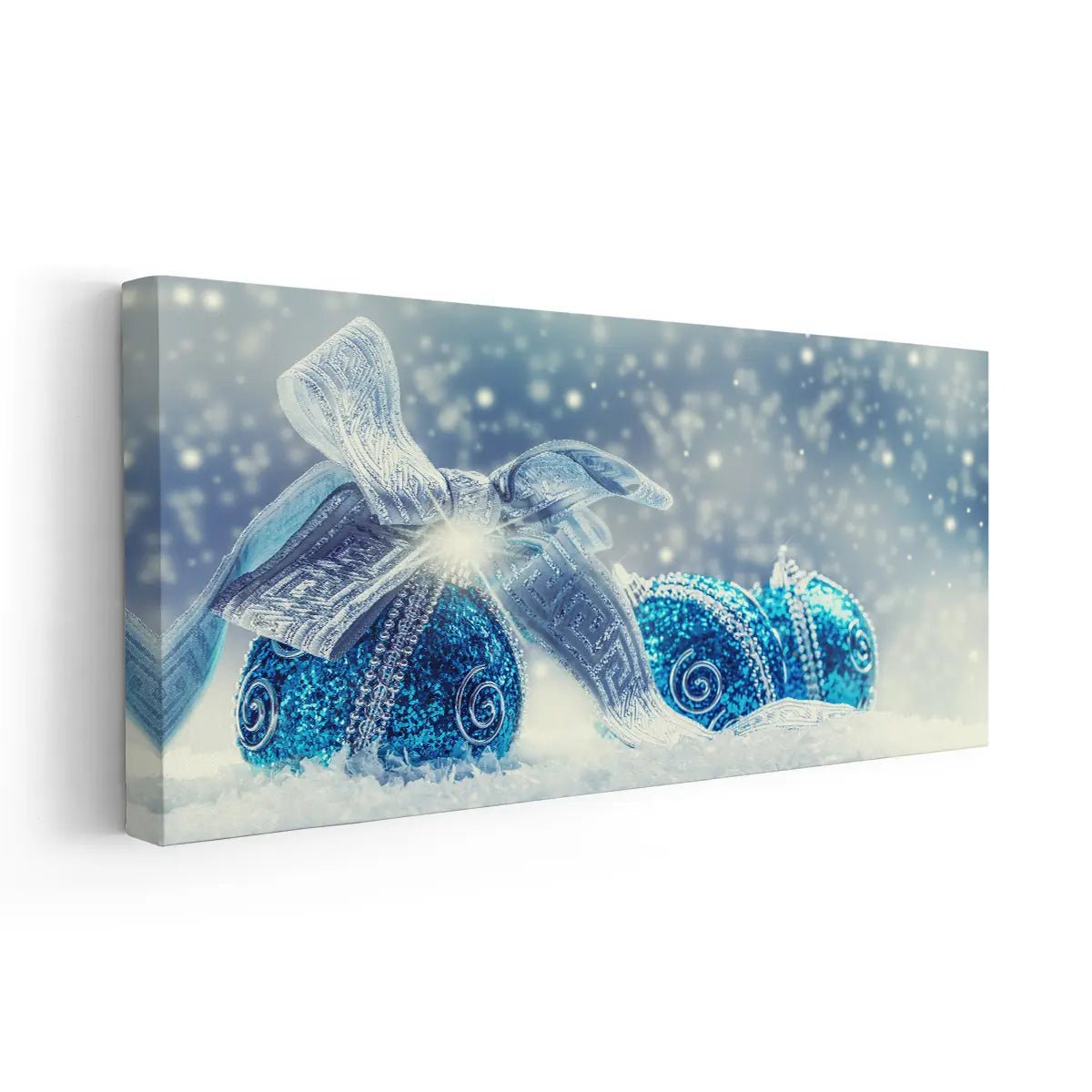 Christmas Ball Ornaments Wall Art-Stunning Canvas Prints