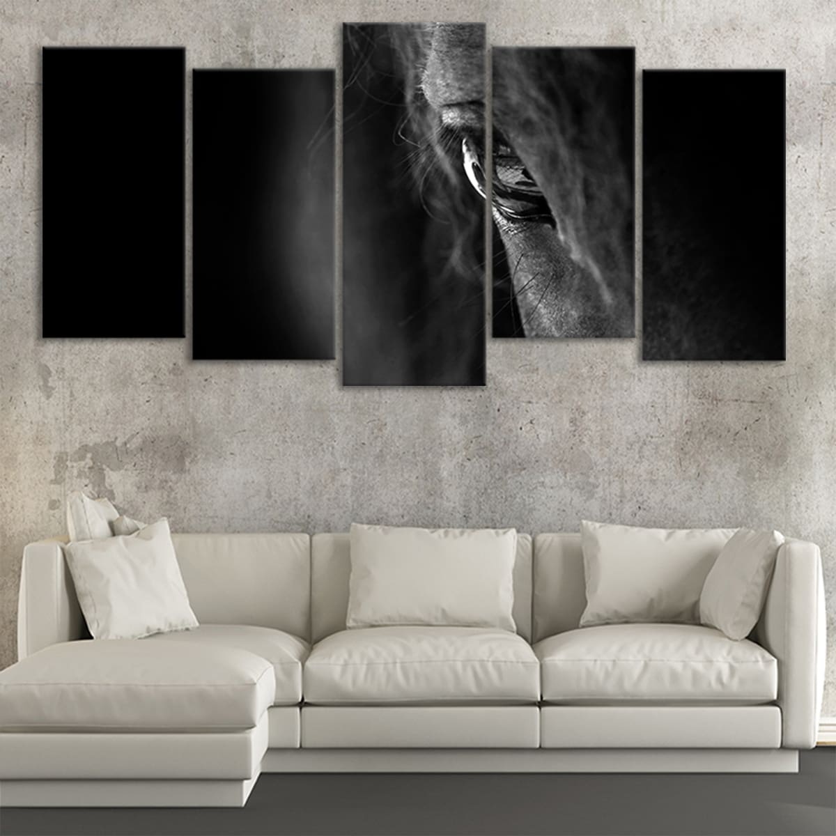 Horse Eye Wall Art Canvas-Stunning Canvas Prints