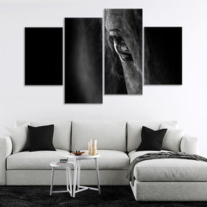 Horse Eye Wall Art Canvas-Stunning Canvas Prints