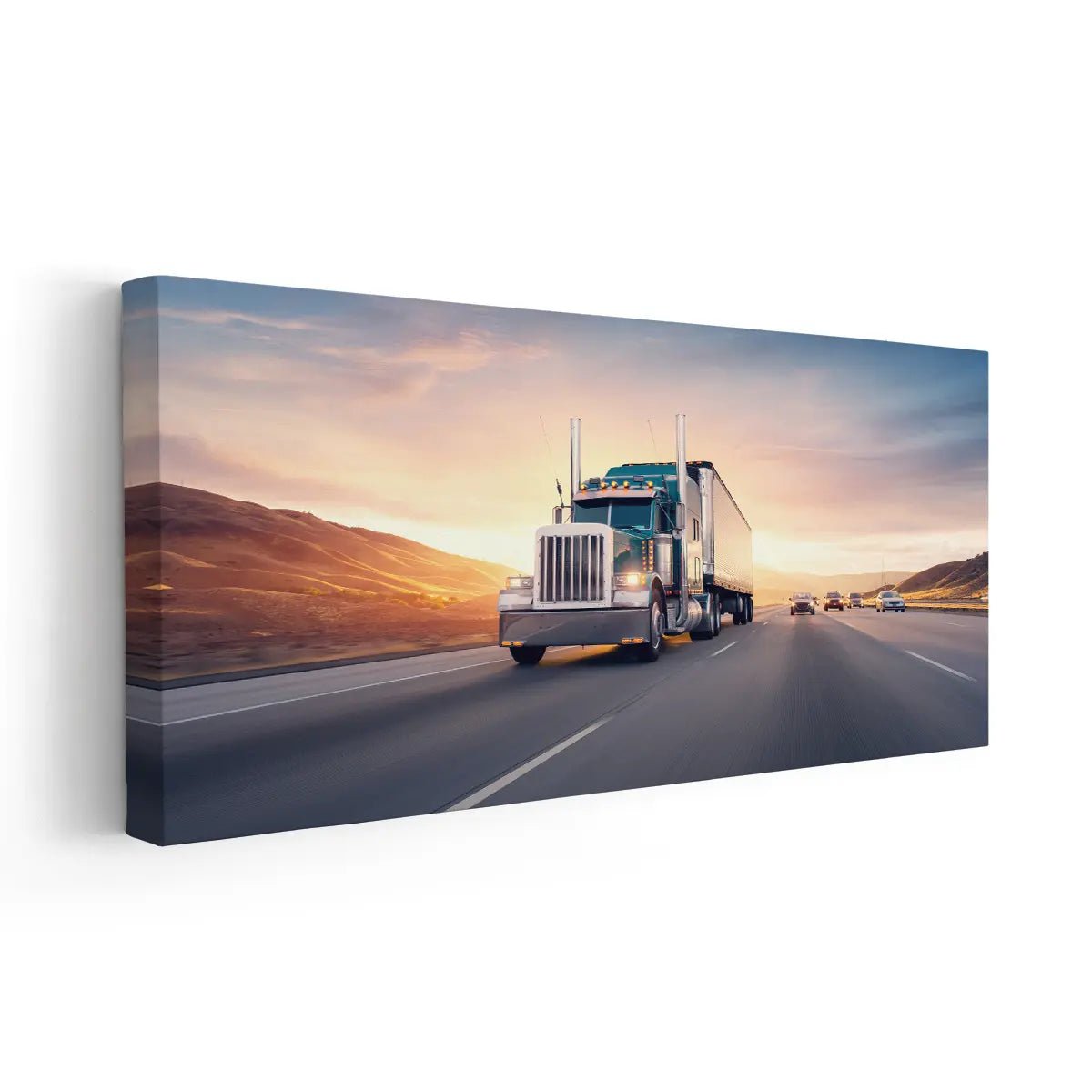 Freight truck Wall Art-Stunning Canvas Prints