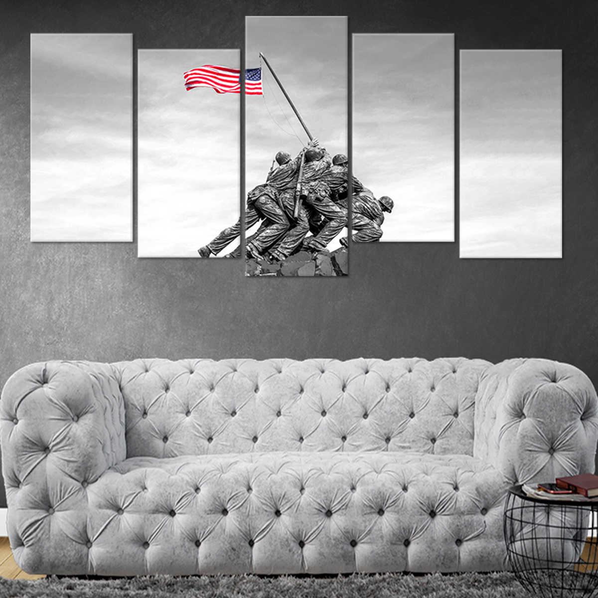 Iwo Jima Monument Memorial Wall Art
