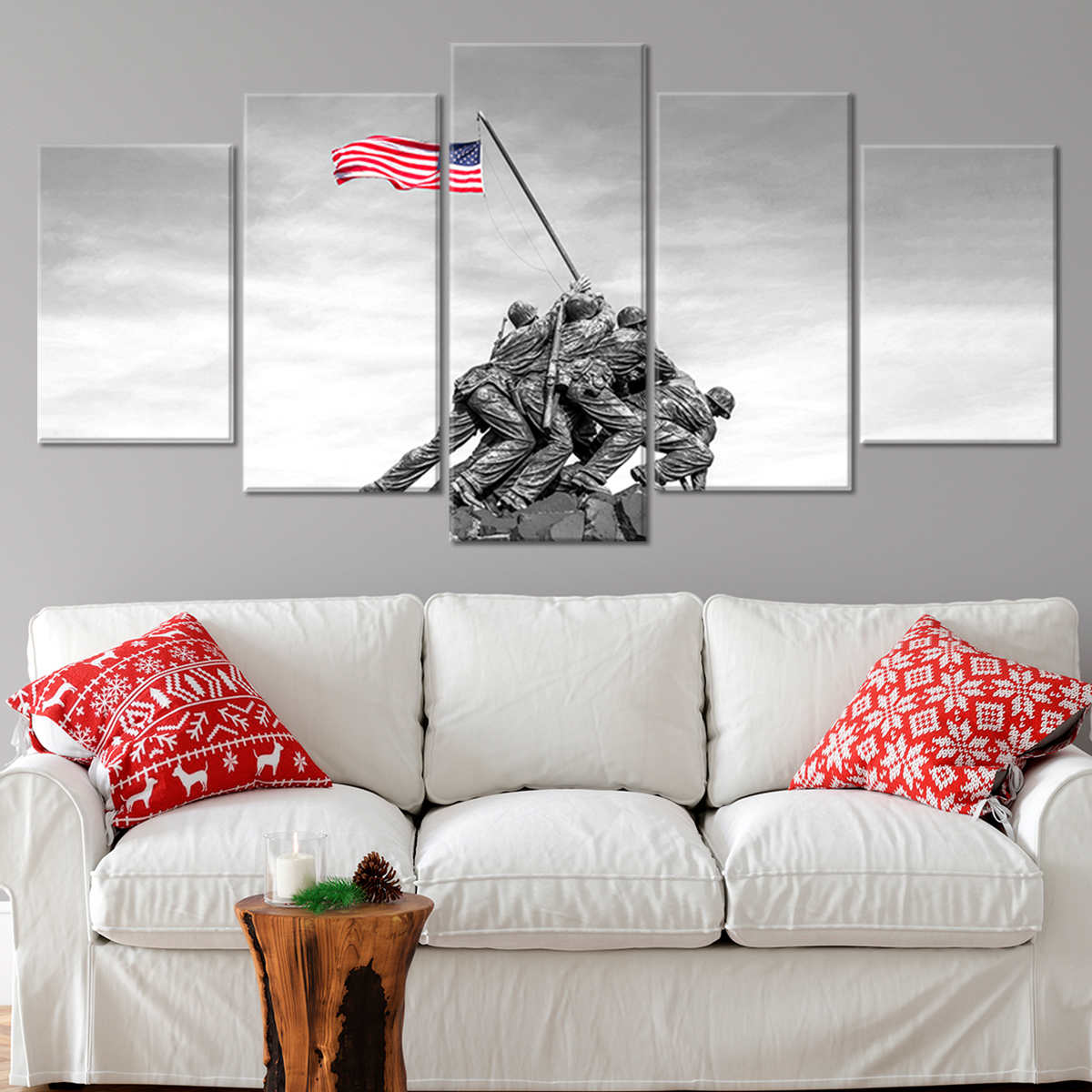 Iwo Jima Monument Memorial Wall Art