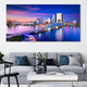 Jacksonville Skyline Wall Art Canvas-Stunning Canvas Prints