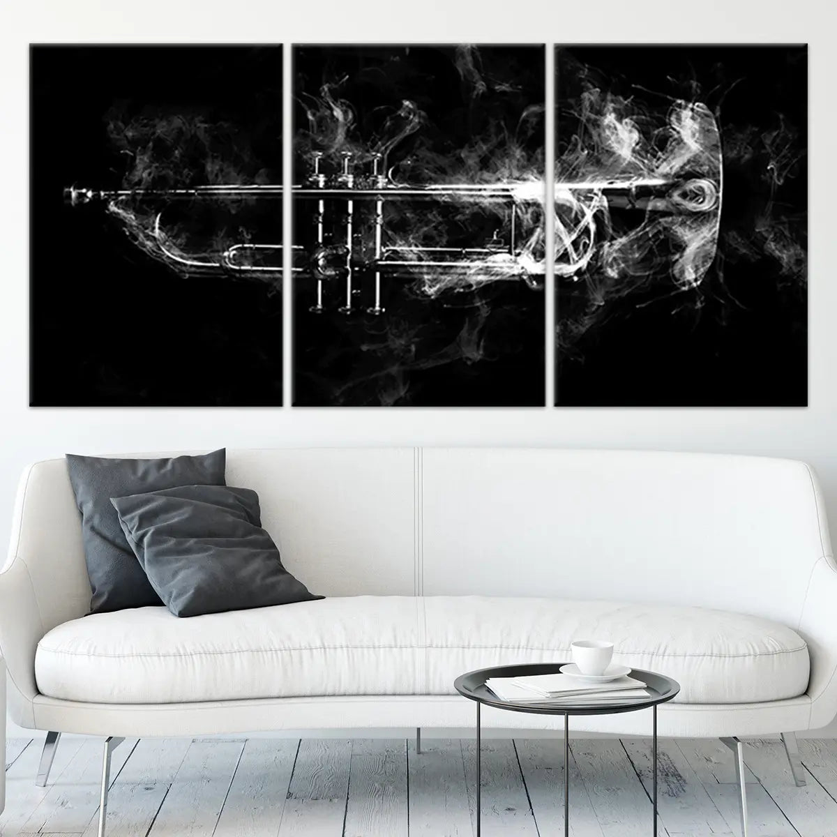 Jazz Trumpet Wall Art Canvas Print-Stunning Canvas Prints