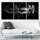 Jazz Trumpet Wall Art Canvas Print-Stunning Canvas Prints