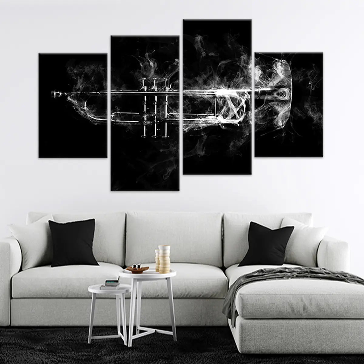 Jazz Trumpet Wall Art Canvas Print-Stunning Canvas Prints