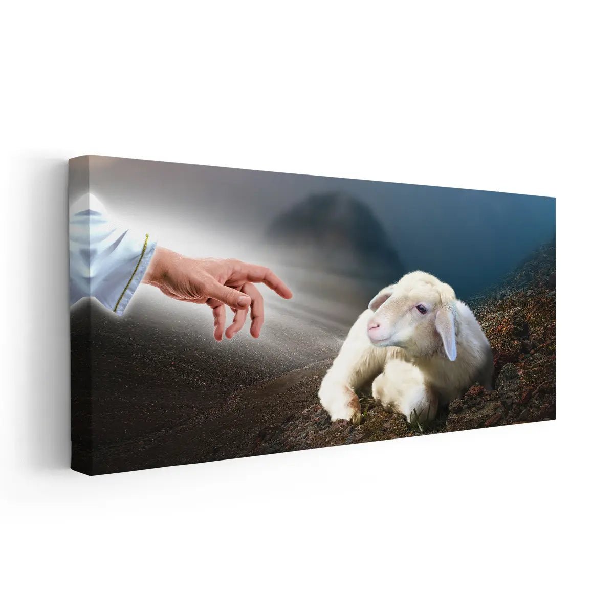 Jesus Hand Wall Art-Stunning Canvas Prints