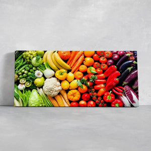 Fresh Fruits And Veggies Wall Art-Stunning Canvas Prints