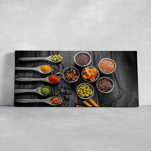 Spoons Of Spices Wall Art-Stunning Canvas Prints