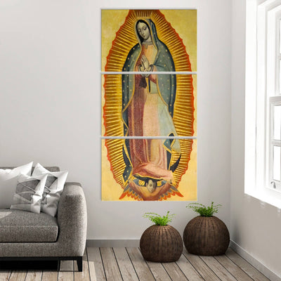 Lady of Guadalupe Canvas Wall Art Set