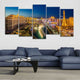 Las Vegas Skyline Wall Art Canvas-Stunning Canvas Prints