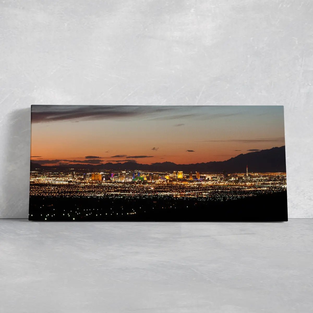 Las Vegas Strip At Night Wall Art Canvas-Stunning Canvas Prints