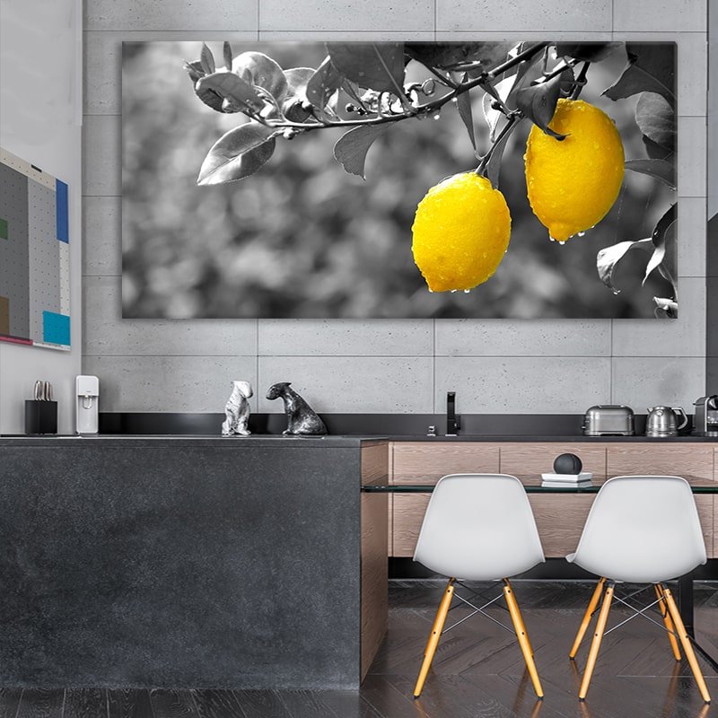 Lemon Tree Multi Panel Canvas Wall Art