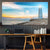 Lighthouse At Sunset Multi Panel Canvas Wall Art