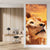 Lion Looking Up Wall Art Canvas vertical-Stunning Canvas Prints