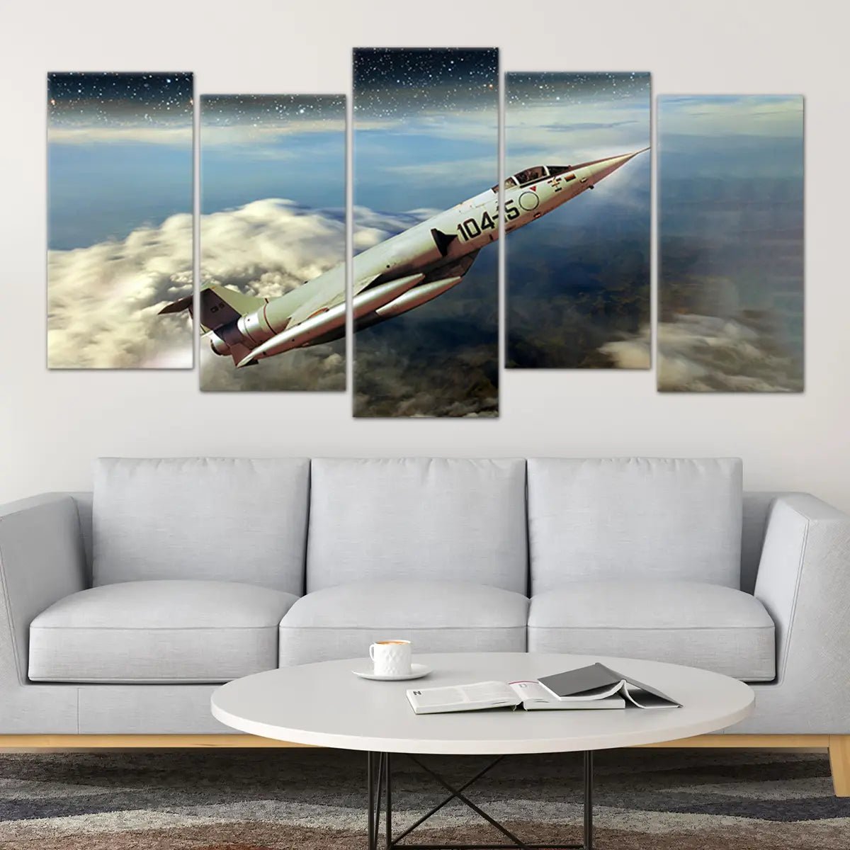 Lockheed F 104 Starfighter Wall Art-Stunning Canvas Prints